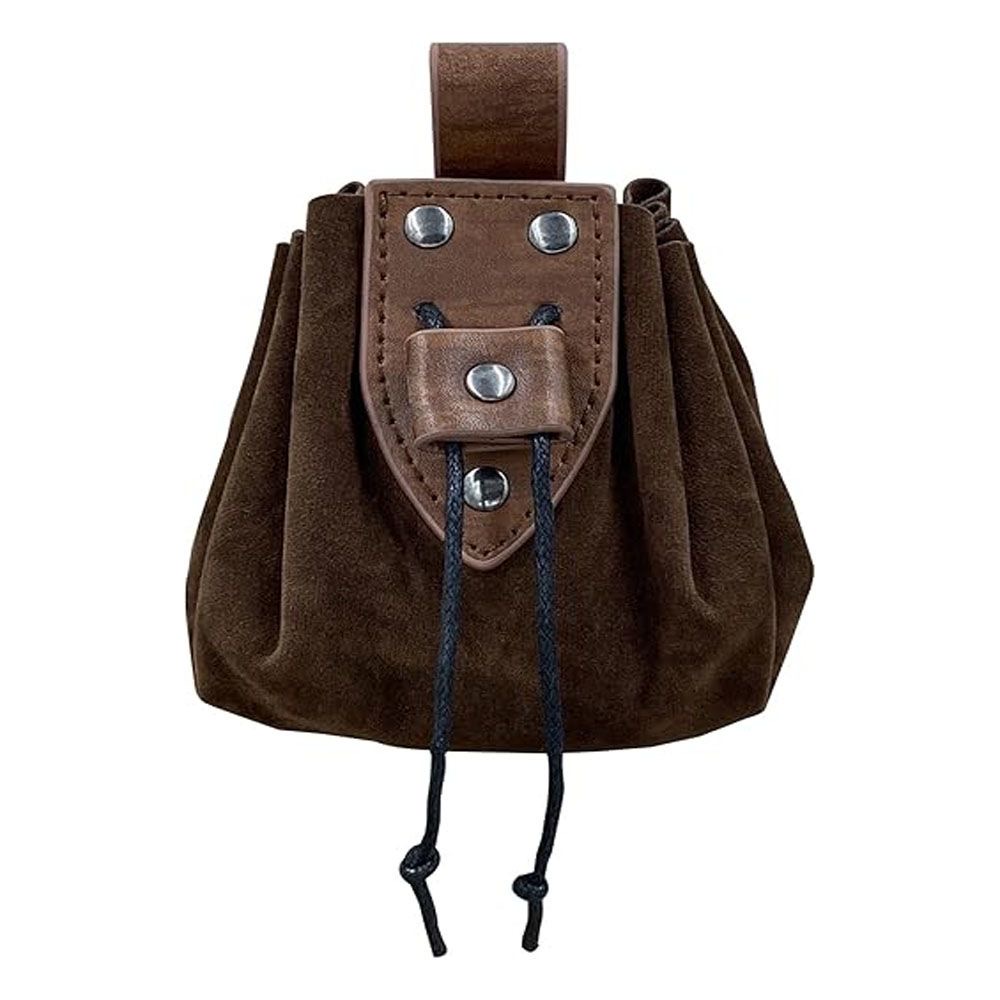 Men Accessories Bag - 바이킹 스타일 중세풍 가죽 벨트 가방