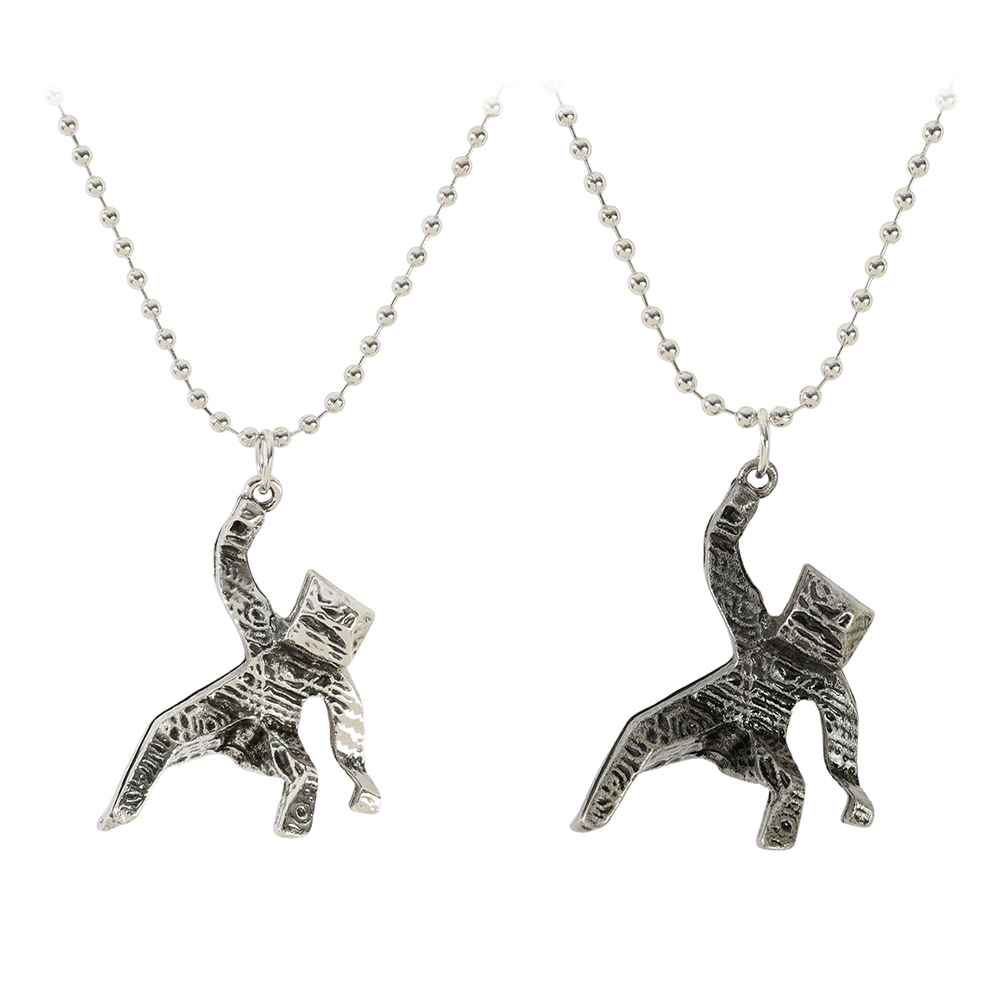 Men Accessories Necklace - 3D 제논 록 리틀맨 프로젝트 하일
