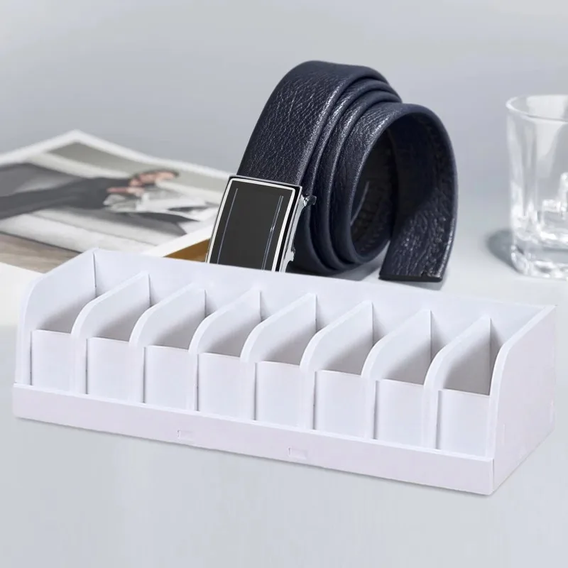 Men'S Accessories Wardrobe - 벨트 정리함 6/8/10칸 벨트 걸이형 나무