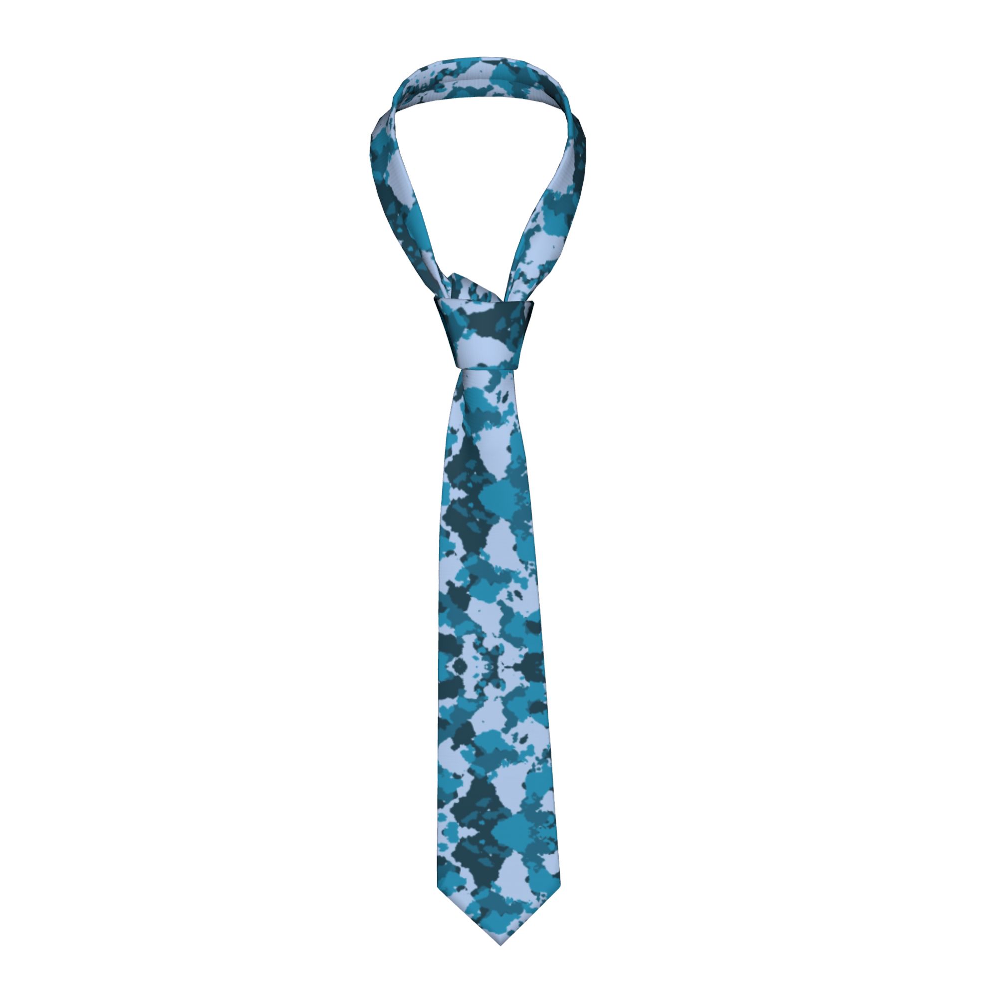 Men Accessories For Wedding - 카모플라주 남성용 넥타이 슬림 폴리에스터 8cm