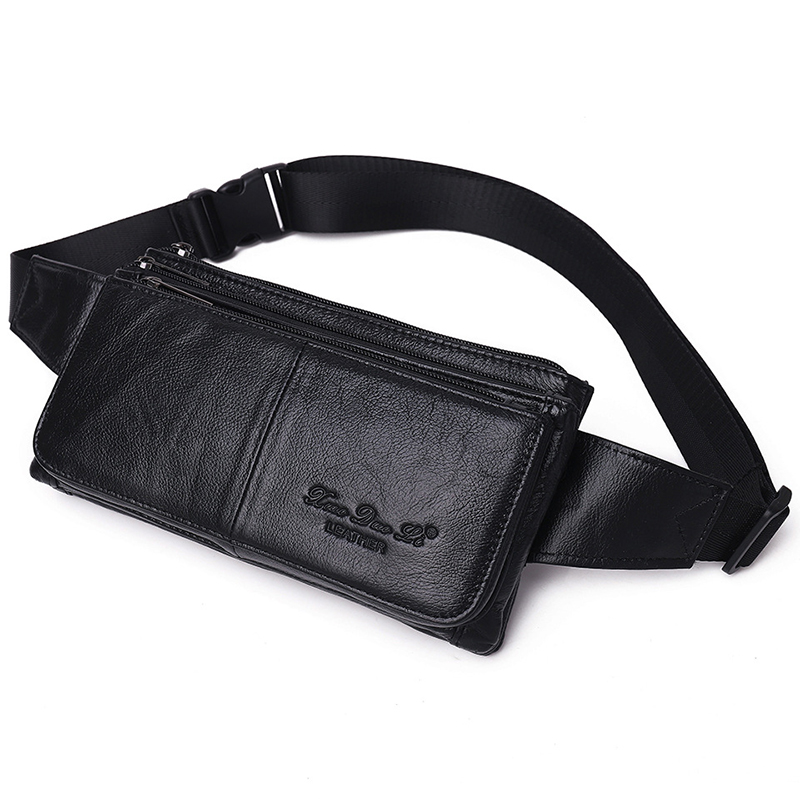 Men Accessories Pack - 남성 허리 가방 벨트 힙백 지갑