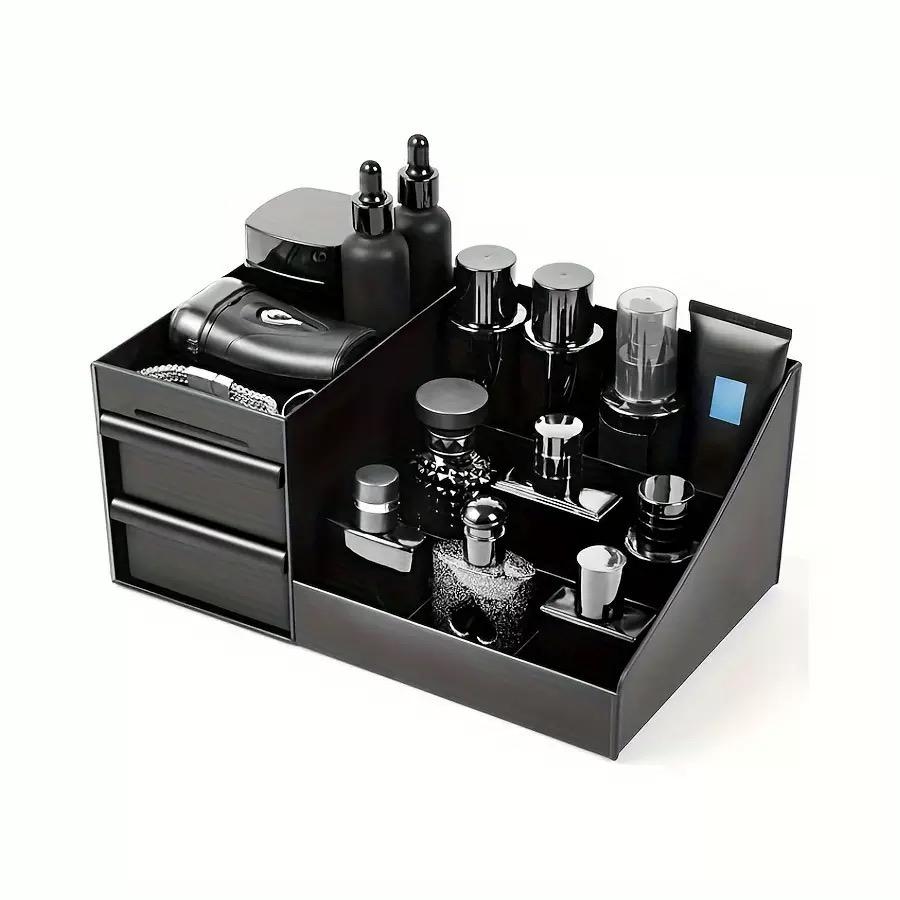 Men'S Accessories Organizer Tray - 빈티지 욕실 정리함 화장품 보관함 향수