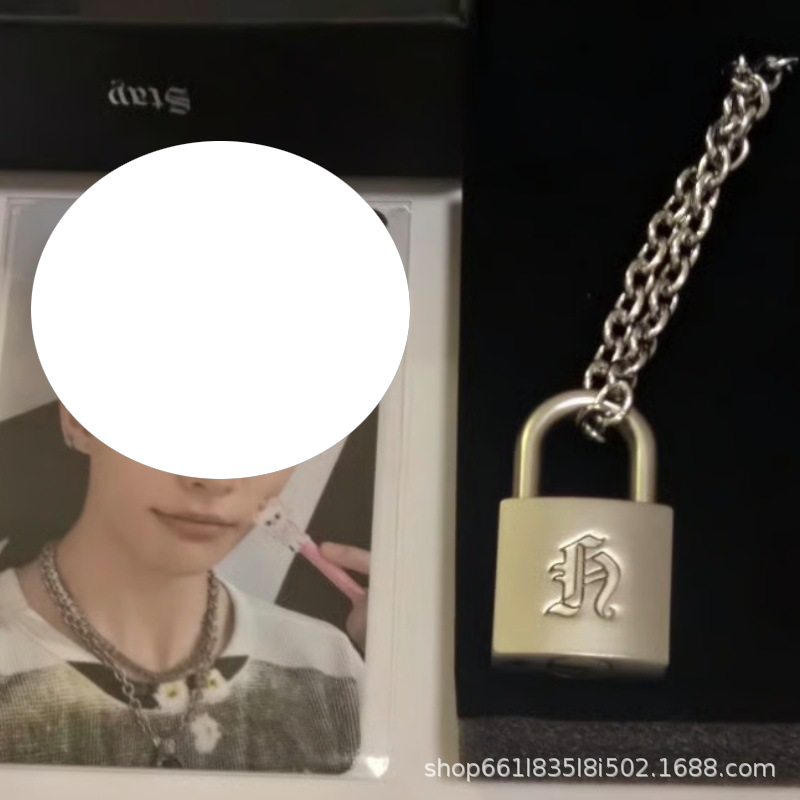Men Accessories Necklace - Ashionable 크리 에이 티브 금속 잠금