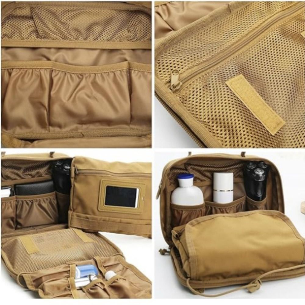 Men Accessories Kit Bag - 남성용 걸이식 세면도구 가방, 다용도 포켓