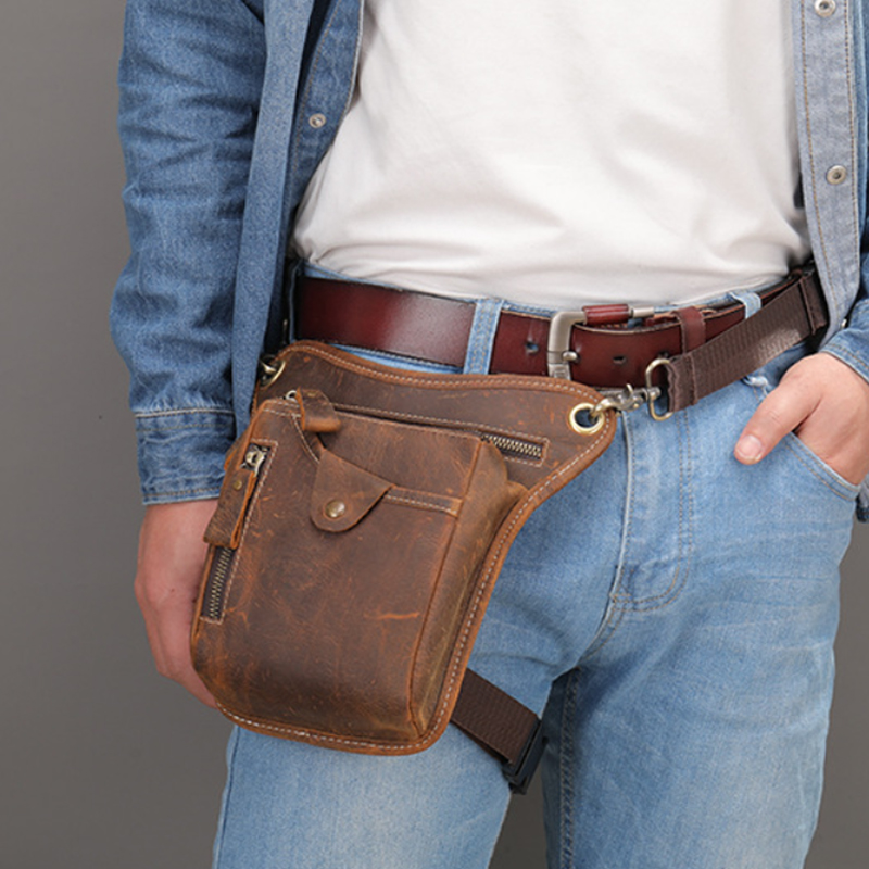 Men Accessories Pack - 빈티지 남자 허리 화니 팩 드롭