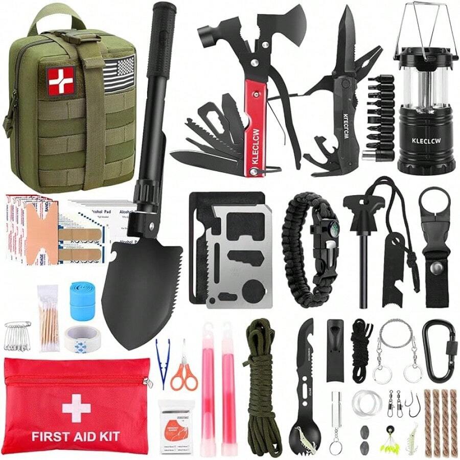 Men Accessories Kit Bag - 생존 키트 및 구급 상자, 160종