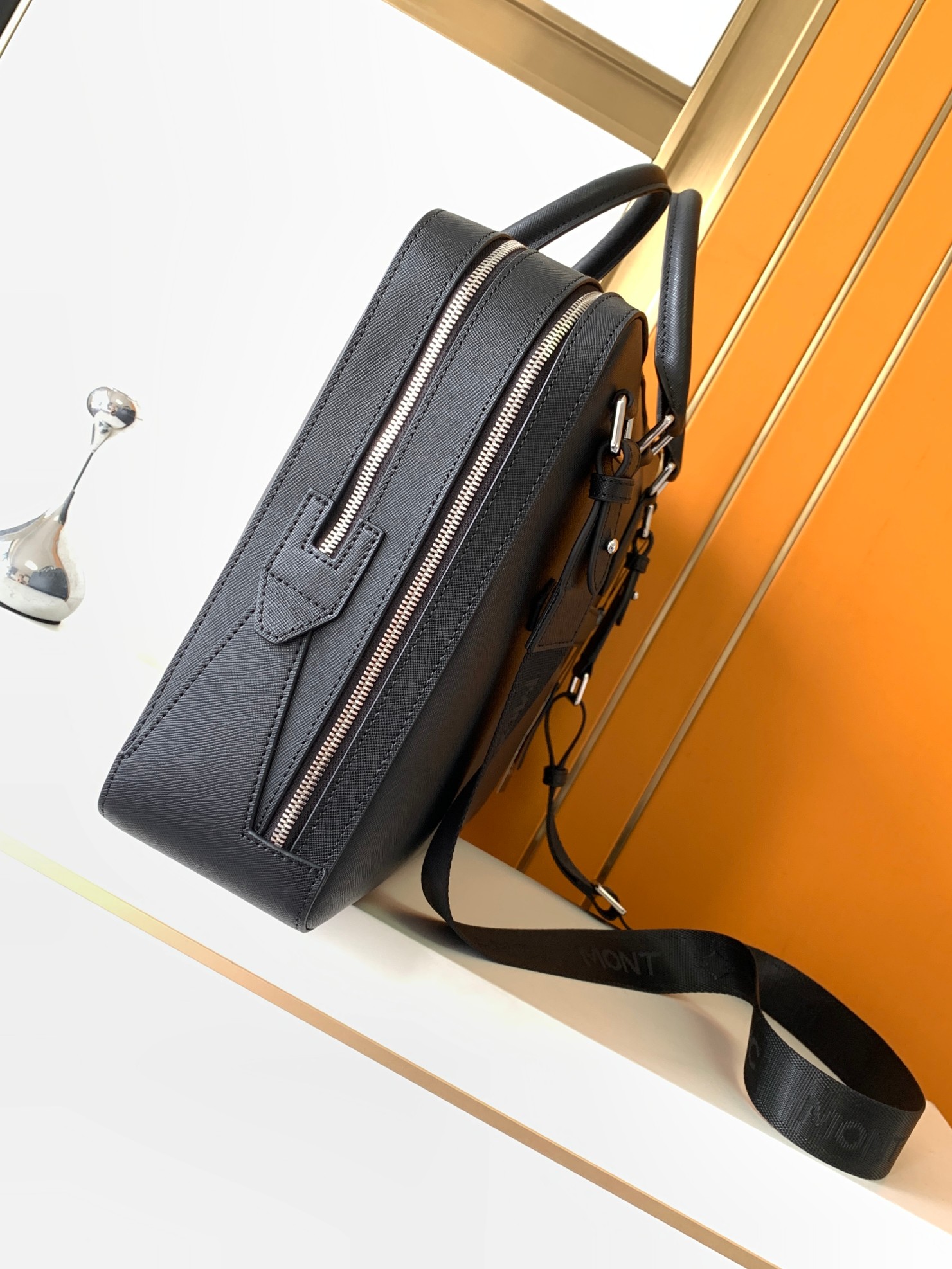 럭셔리 남성용 탑핸들 가방, 프리미엄 천연 가죽 서류  - Men Accessories Bag 리뷰 및 가격