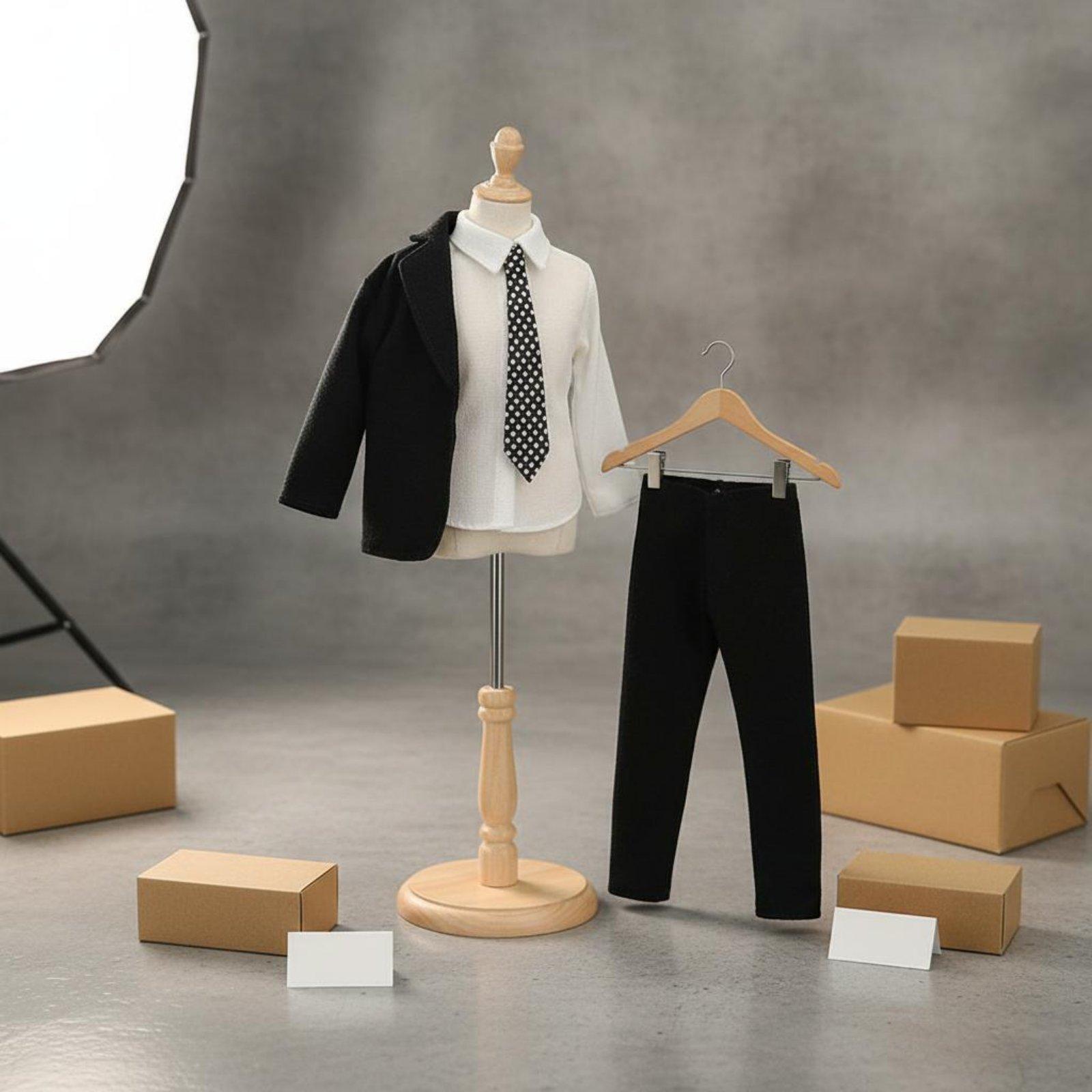 남성 인형 정장 세련된 천 의상 30cm 패션 인형 하 - Men'S Accessories Wardrobe 리뷰 및 가격