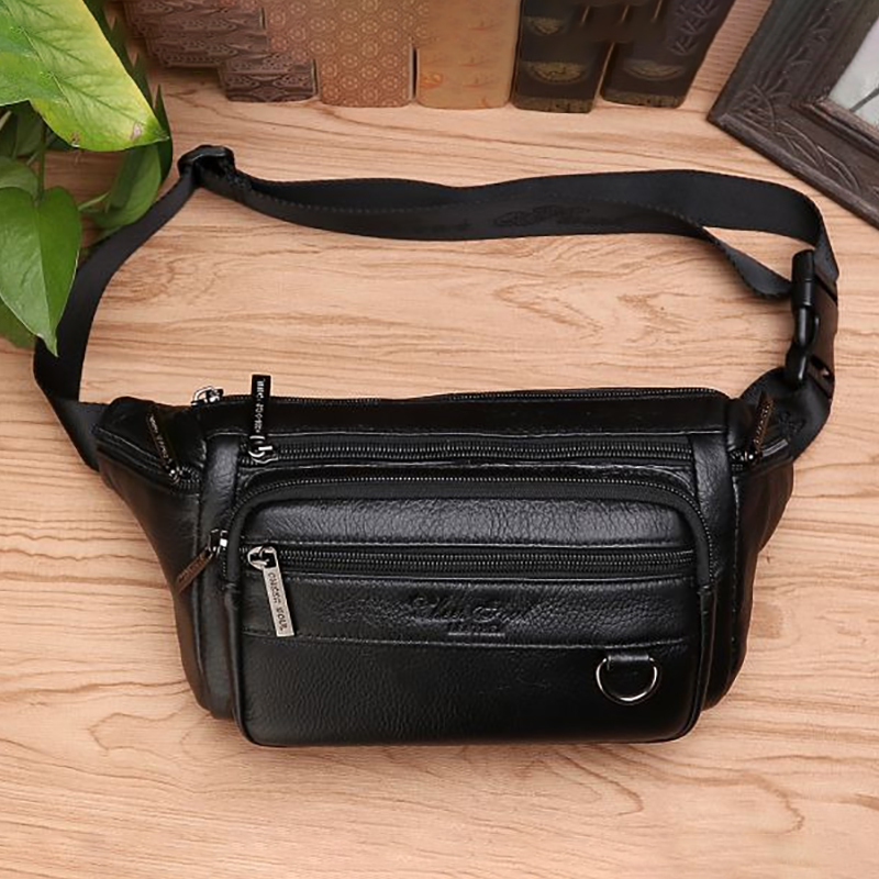 남성 허리 화니 가방 슬링 가슴 가방 정품 가죽 캐주얼 - Men Accessories Pack 리뷰 및 가격