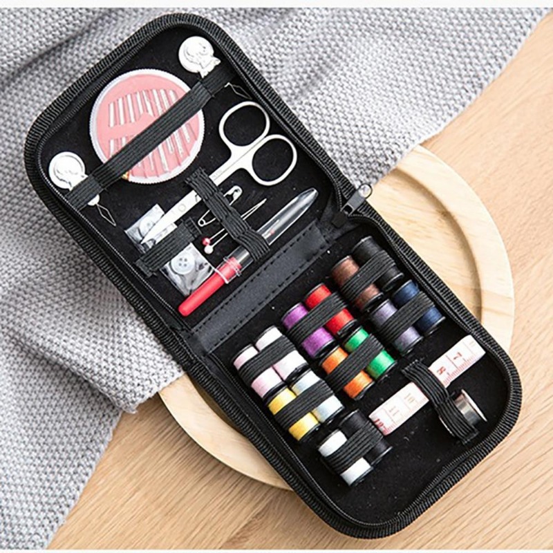 휴대용 재봉 키트 미니 여행 가정용 재봉 상자 세트,  - Men Accessories Kit Bag 리뷰 및 가격
