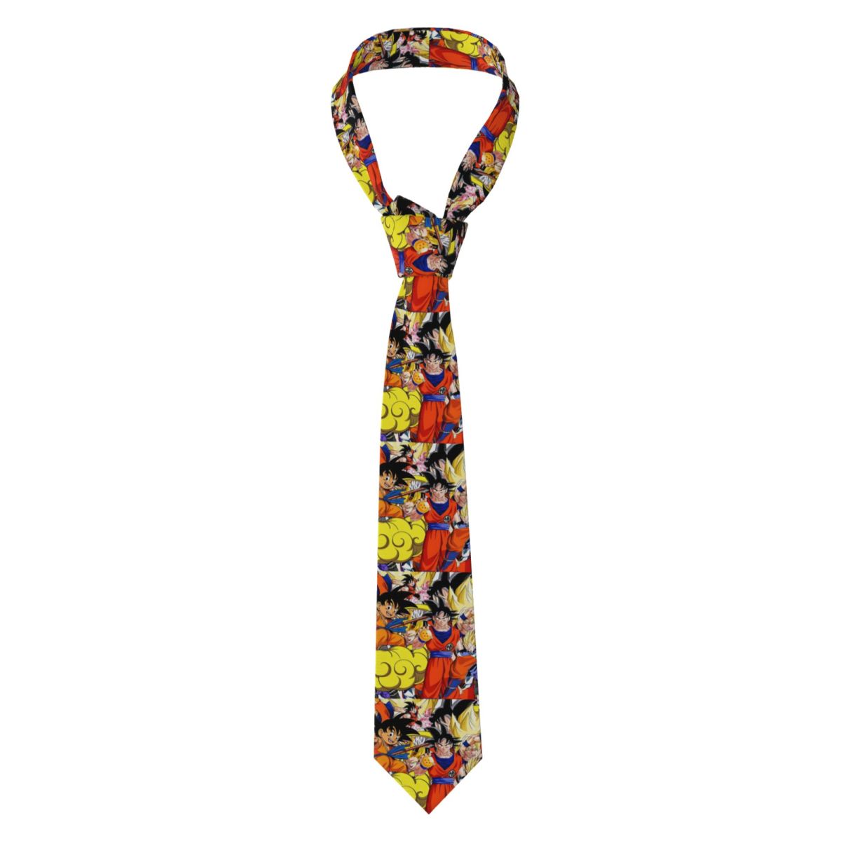 개인화된 손오공 만화 넥타이 남성 패션 울트라 인스팅트 - Men Accessories For Wedding 리뷰 및 가격