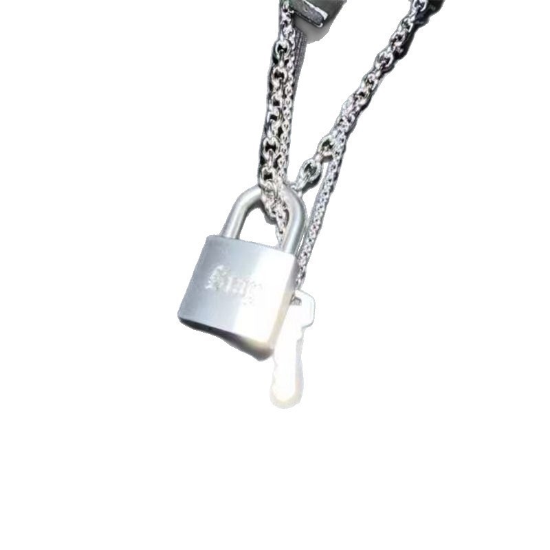 Ashionable 크리 에이 티브 금속 잠금 목걸이  - Men Accessories Necklace 리뷰 및 가격