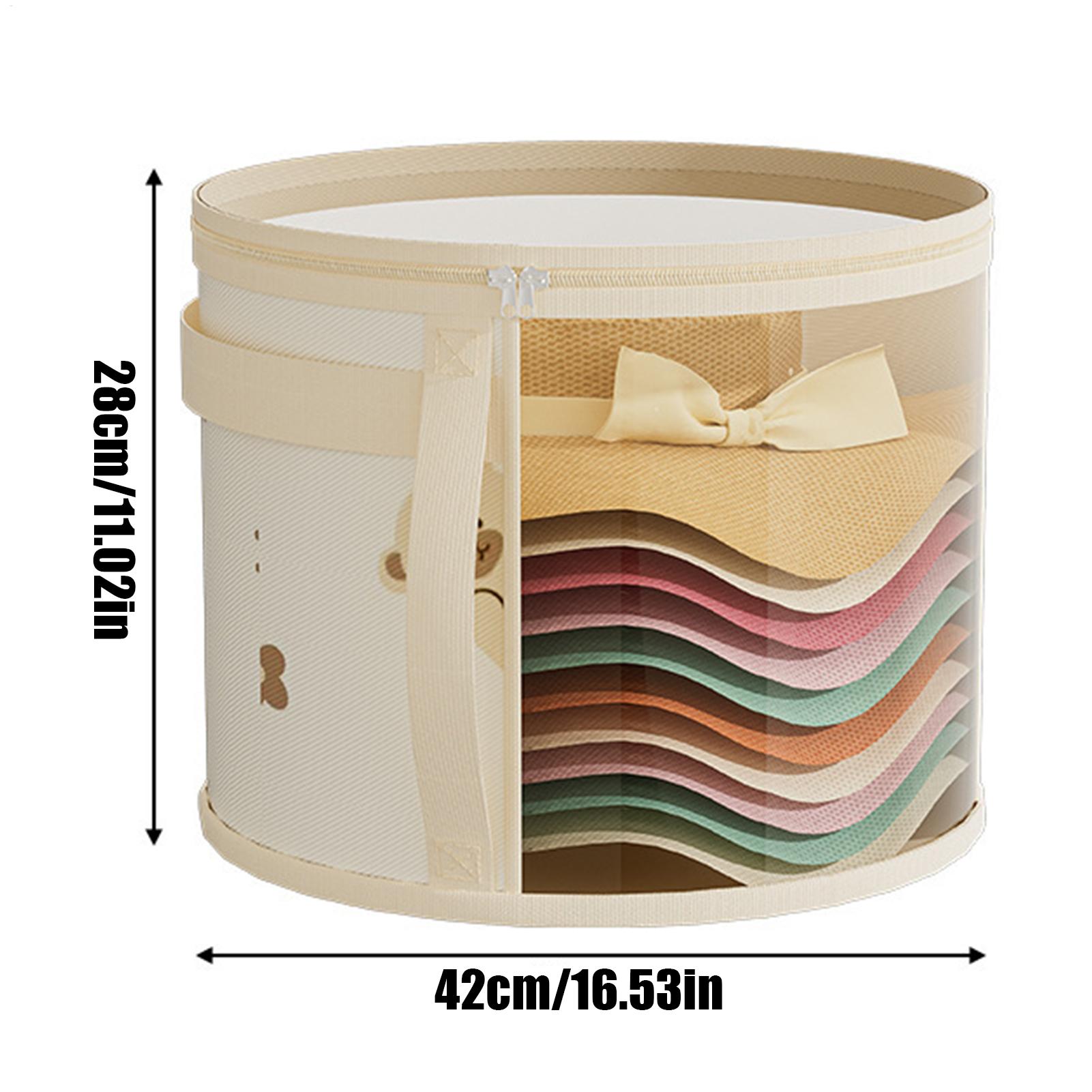 1pc 모자 보관 상자 비치 모자 챙이 넓은 모자 태양 - Men'S Accessories Wardrobe 리뷰 및 가격