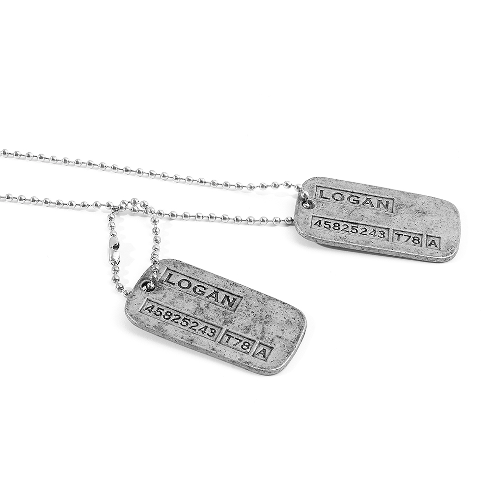 엑스맨 울버린 밀리터리 카드 목걸이 - 영화 팬들을 위 - Men Accessories Pendant 리뷰 및 가격