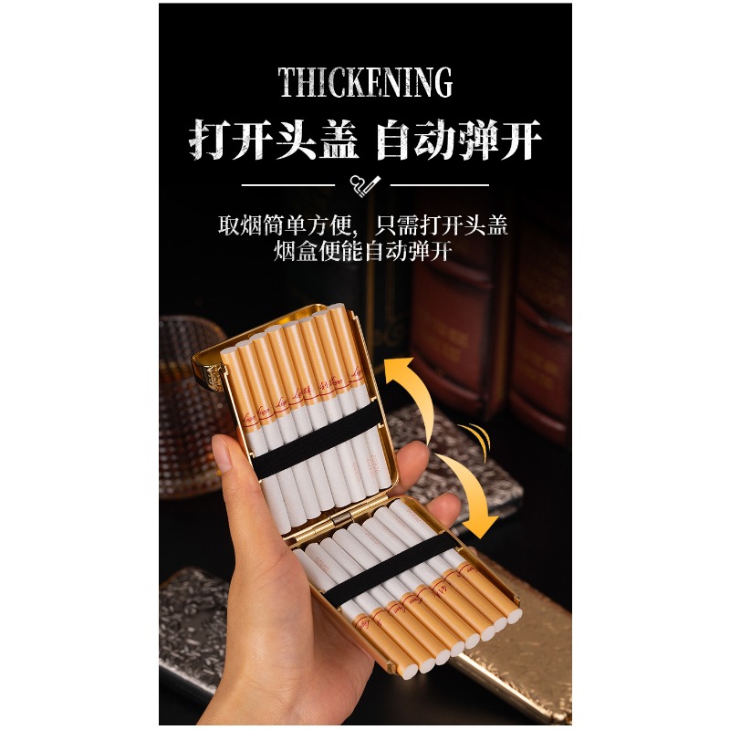 뉴 레트로 메탈 20개입 담배케이스, 밀폐 방수, 대용 - Men Accessories Pack 리뷰 및 가격