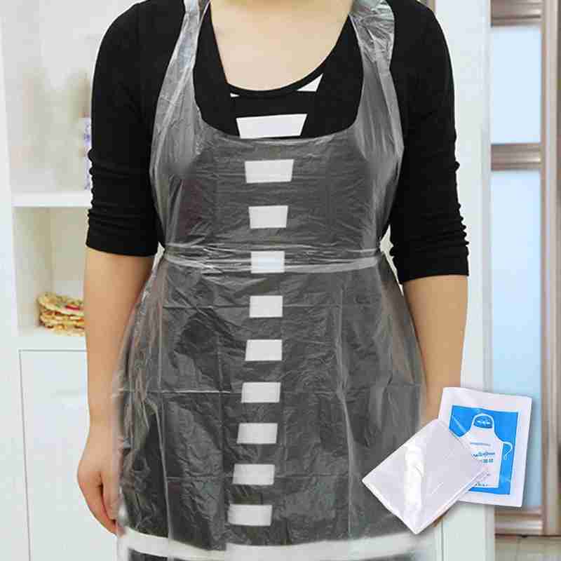 20PCS 일회용 주방 앞치마 플라스틱 방수 앞치마 남 - Men Accessories Pack 리뷰 및 가격