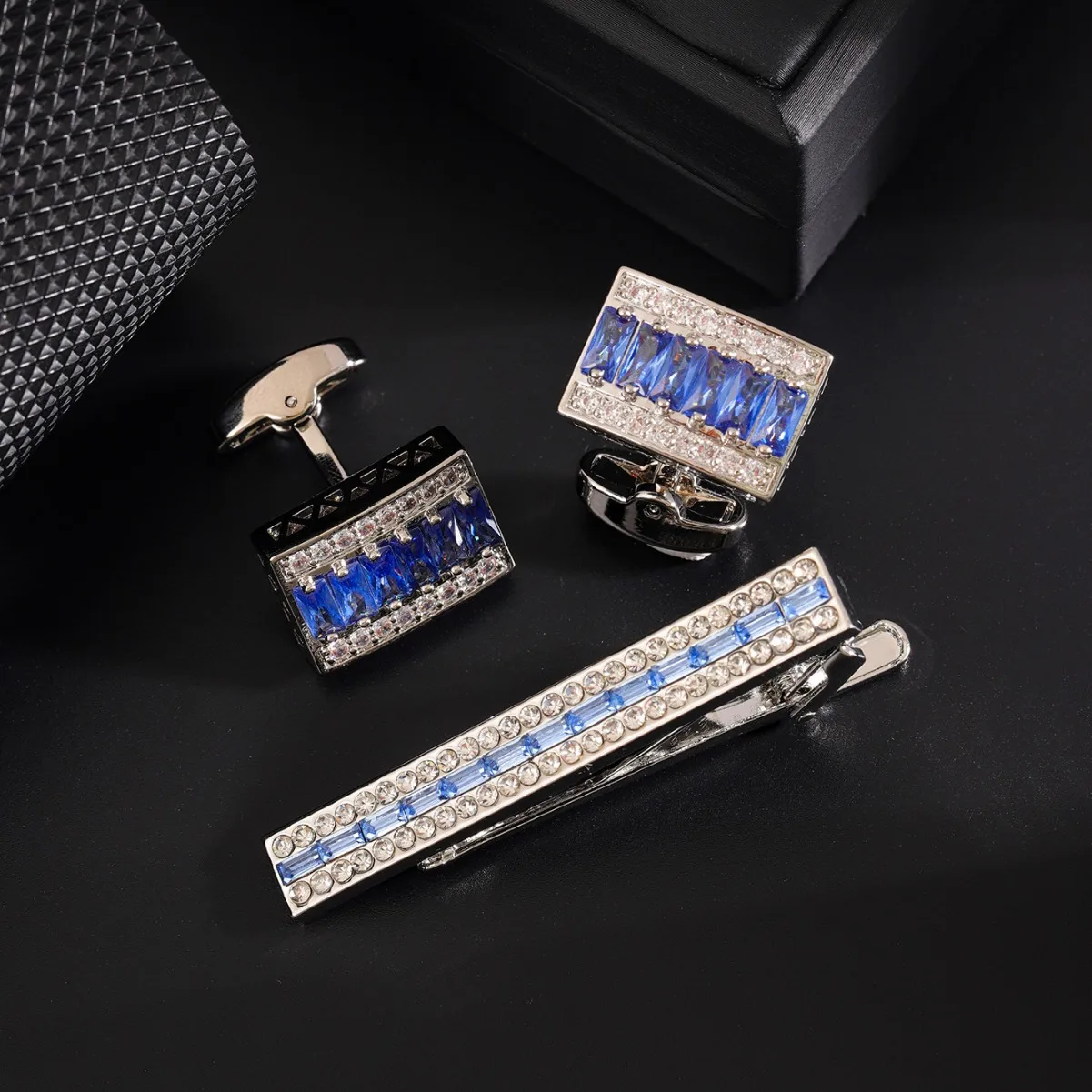 럭셔리 라인석 타이 클립 패션 남성용 비즈니스 연회 원 - Men'S Accessories High End 리뷰 및 가격