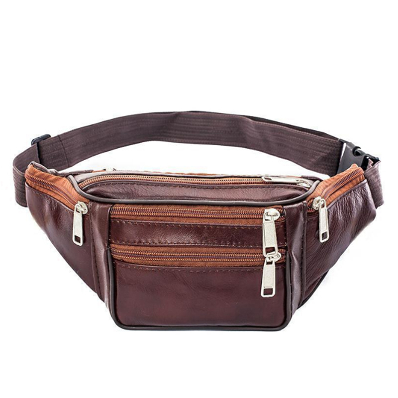 남성용 진짜 가죽 허리 가방, 허리 팩, 재미있는 팩, - Men Accessories Pack 리뷰 및 가격