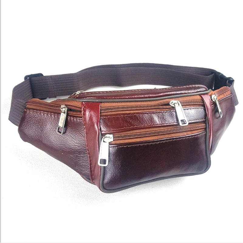 남성용 진짜 가죽 허리 가방, 허리 팩, 재미있는 팩, - Men Accessories Pack 리뷰 및 가격